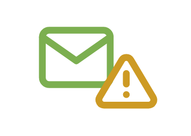 環境異常がお知らせされるイメージ